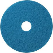 Global Industrial 20" Blue Scrubbing Pad - 5 Pads