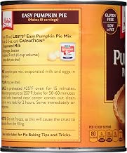 Libbys Easy Pumpkin Pie Mix, 30 Ounce -- 12 per case.