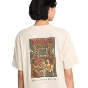 Men's Washed Boot Lab Back Graphic Tee by Timberland – Cotton, Undyed