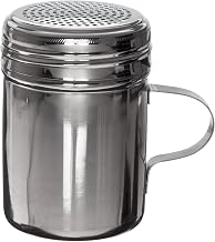 Adcraft DRE-10 10 oz Capacity, 2-3/4" Diameter x 3-1/2" Depth, Stainless Steel Dredge with Handle
