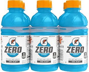 Gatorade G Zero Thirst Quencher, Cool Blue, 12oz Bottles (6 Pack)