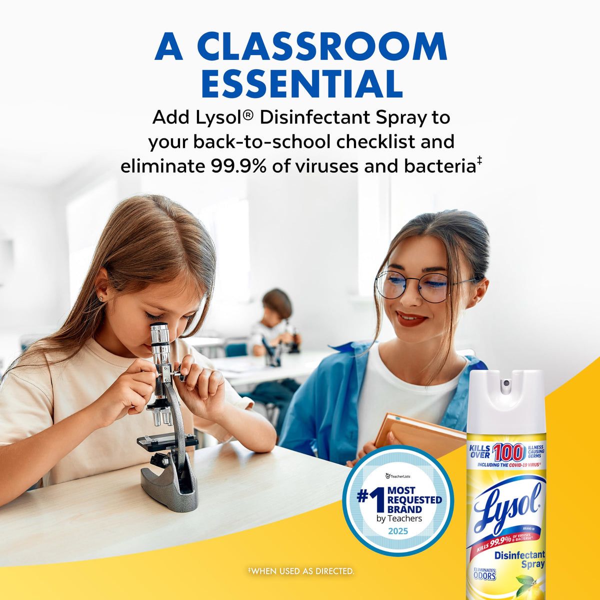 Lysol Early Morning Breeze / 12.5 Ounce (Pack of 12) / 12 Disinfectant Sprays & Liquids