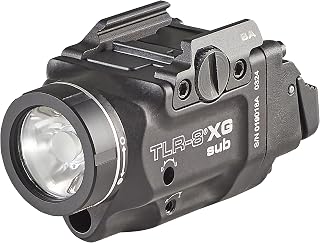 Streamlight 69439 TLR-8 X G Sub Tactical Rail-Mounted Gun Light