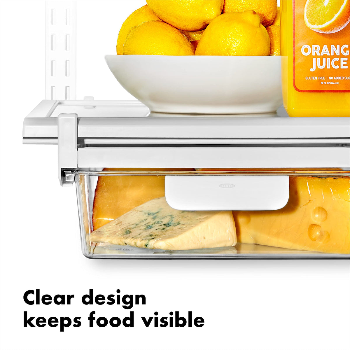 OXO 14-Inch / Clear / 14 in Undershelf Kitchen Storage & Organization Accessories