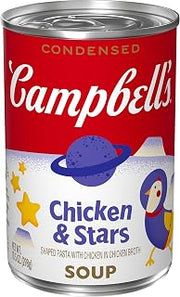 Campbell's Condensed Kids Chicken and Stars Soup, 10.5 oz Can
