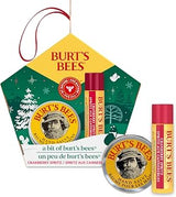 A Bit of Burt's Bees Cranberry Spritz Lip Balm and Hand Salve Gift Set, Natural Origin Skin Care and Lip Care, 2-Piece Set, 0.15 oz./0.3 oz.