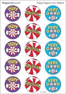 Trend Enterprises Peppy Peppermints Stinky Stickers