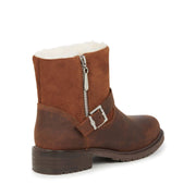 Women's Roadside Oak 10 M by EMU – 10, Leather, Oak, Model 809996721995