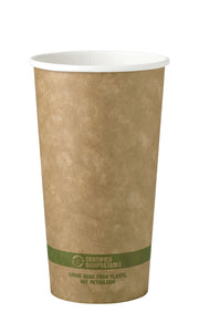 World Centric 20 ounce (pack of 1000) / White / Hot Cups Cups