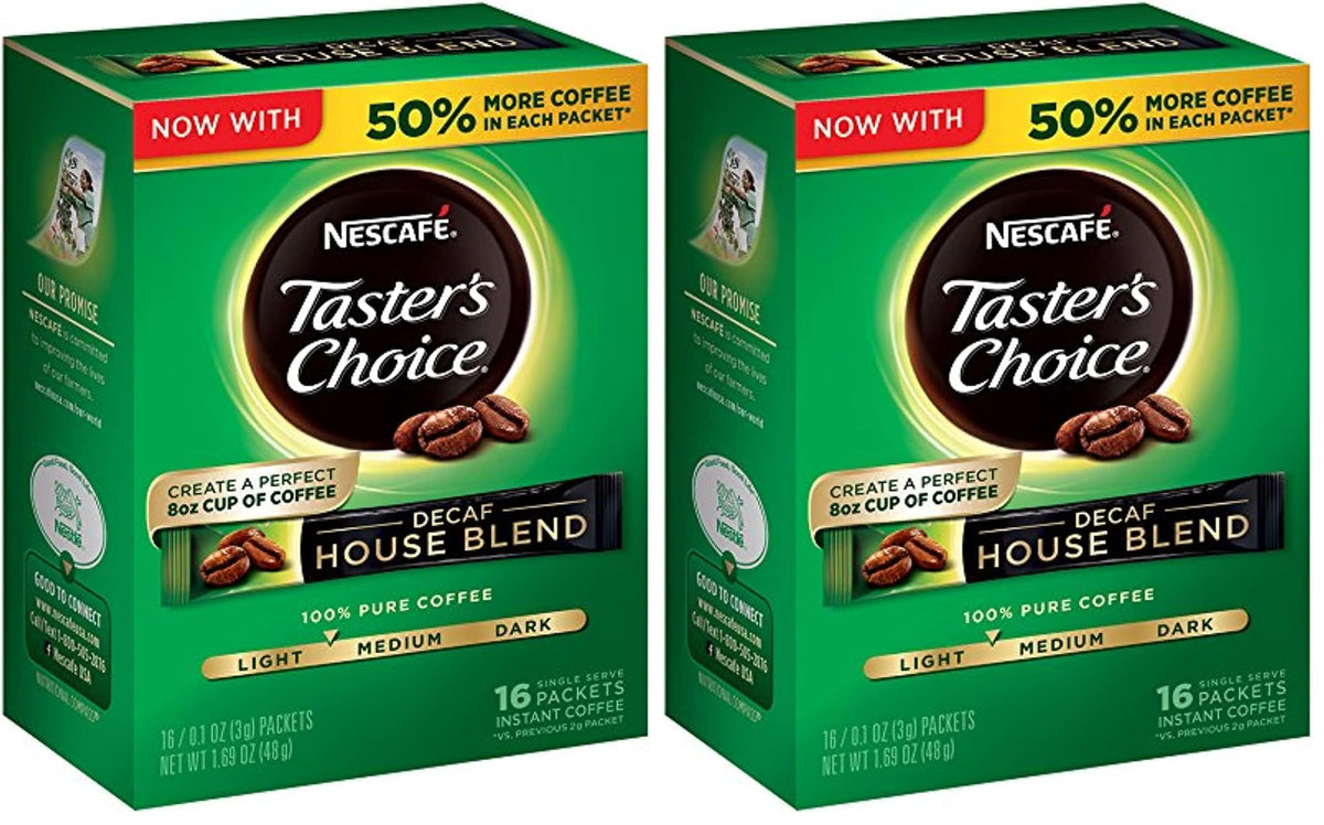 Nescafe House Blend / 1.69 Ounce (Pack of 2) / 1 Instant Coffee