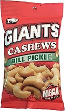 GIANTS Dill Pickle Flavored Cashews, (8-4 oz. Bags)