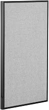 Global Industrial Office Partition Panel, 24-1/4"W x 42"H, Gray