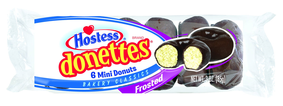 Donettes Mini Donuts by Hostess – 3 Ounce (Pack of 10), Pack of 10, Model 20888109050027