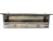 Buyers Products Company Silver Diamond Tread / 72 x 21 x 13.5 / Two Drawers Truck Bed Toolboxes