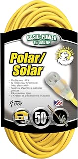 Southwire 16/3 Insulated Outdoor Extension Cord with Lighted End; 50-Foot, 1288