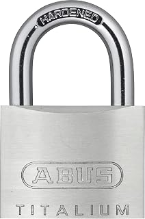 ABUS 54TI/40 Lock-Tag Titalia Padlock, Silver
