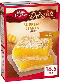 Betty Crocker Delights Supreme Lemon Bars Mix, 16.5 oz