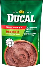 Ducal Refried Red Beans Pouch, 8 Ounce (Pack of 24) - Instant Vegetarian Refried Red Beans, Non-GMO And Gluten-Free - Excellent Source in Protein And Iron, Cholesterol Free