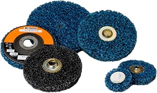 3M 35147 Standard Abrasives Quick Change TR Cleaning Disc 840398, 2 in Coating Cut Cutting Angle Flute Black (Pack of 25)