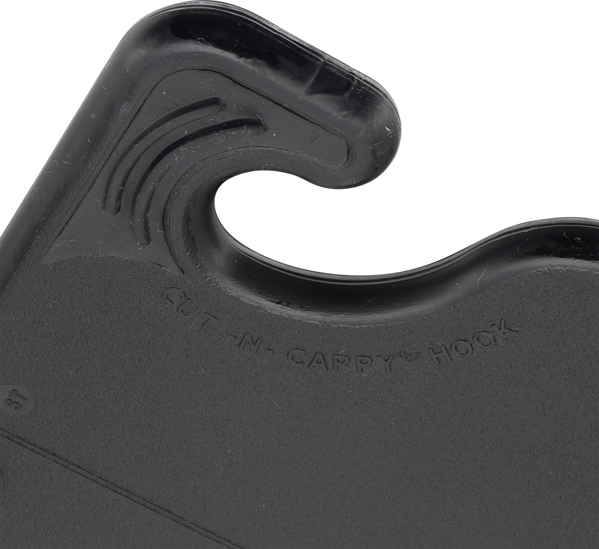 San Jamar Black / 6 / 6 inches x 9 inches Cutting Boards
