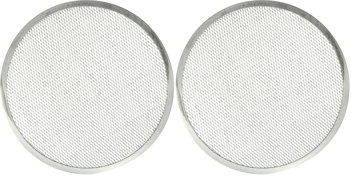American Metalcraft 15-inch diameter (Pack of 2) / Pizza pan / Silver Pizza Pans & Stones