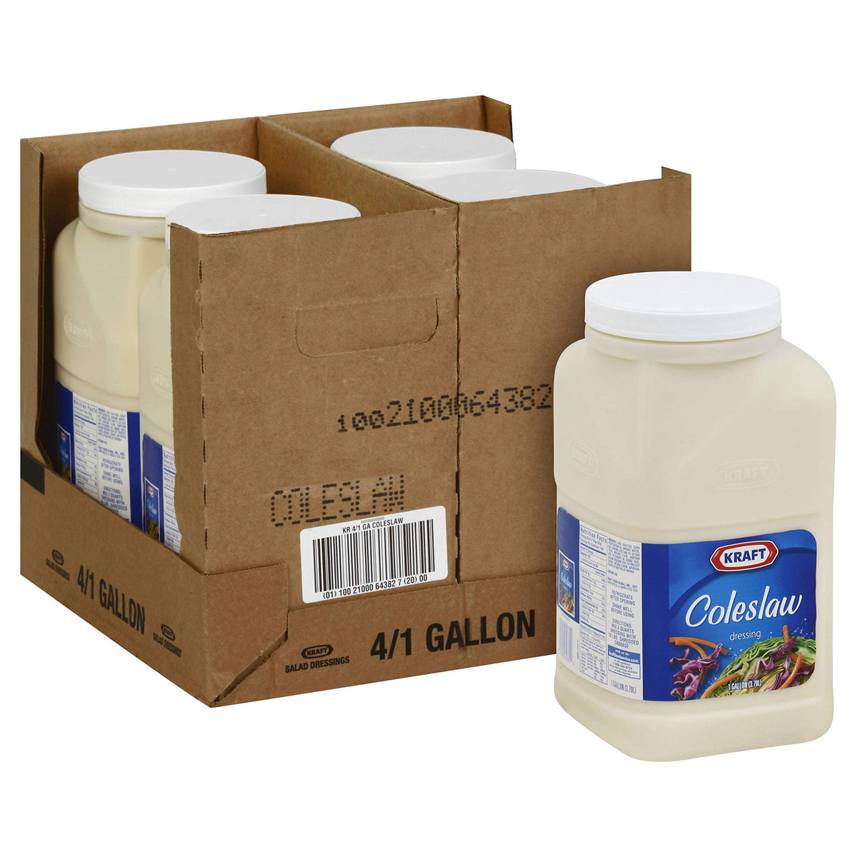 Dressing Coleslaw 4 Case 1 Gallon by Kraft – 1 GaL., Pack of 4