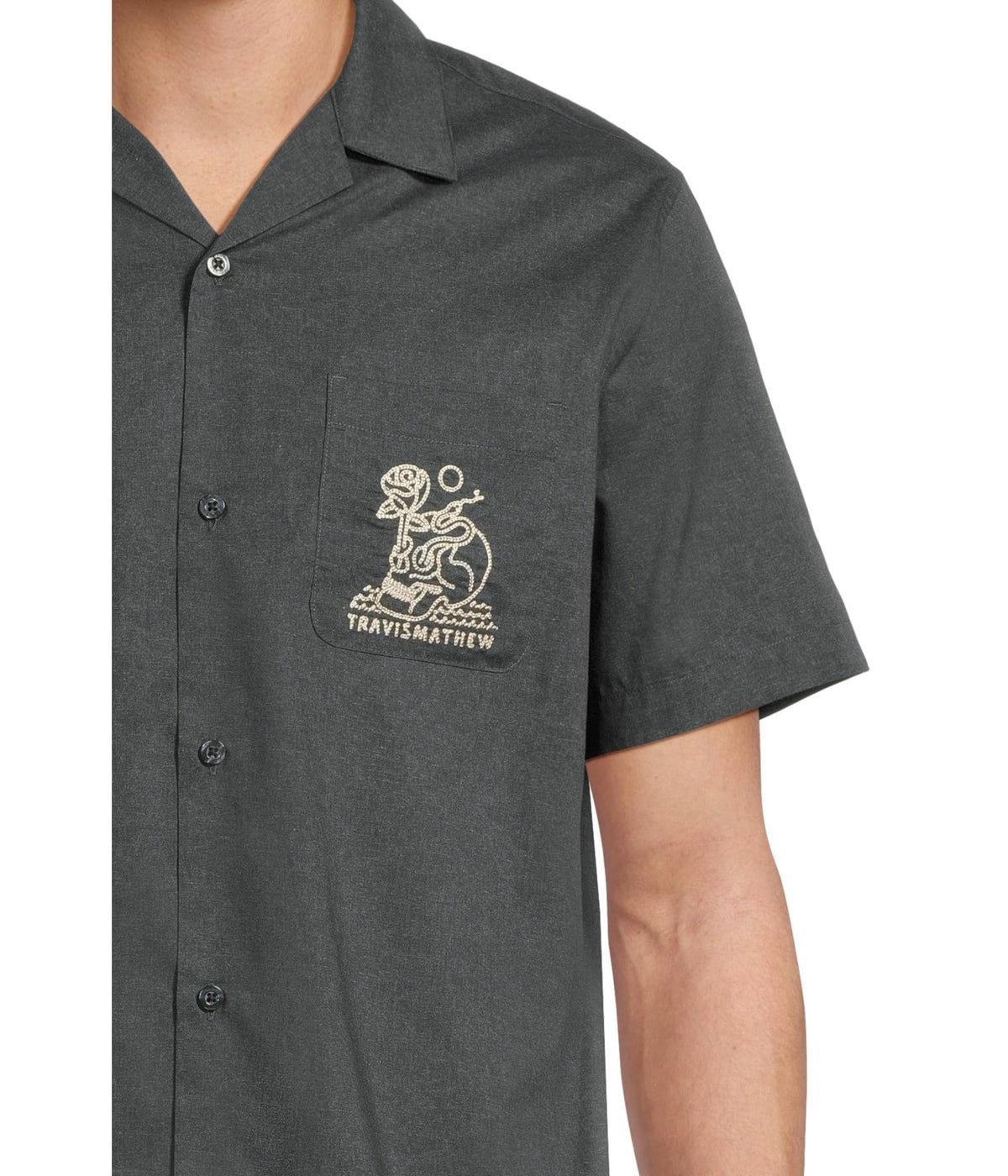 Mens Lost Cave Bu Heather Black 2XL One Size by TravisMathew – Heather Black, Model A40211