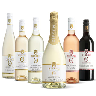 0% Range Mixed Pack 750ml x 6 (1ea) by Giesen – 750ml, pale straw