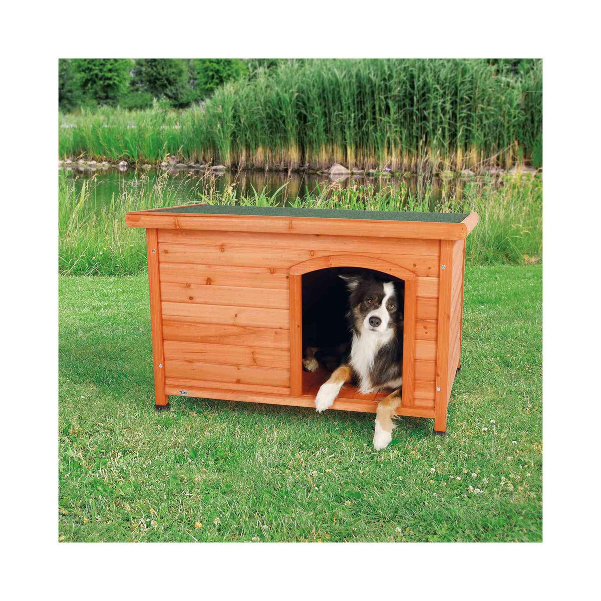 TRIXIE Medium / Brown / Traditional Dog Houses