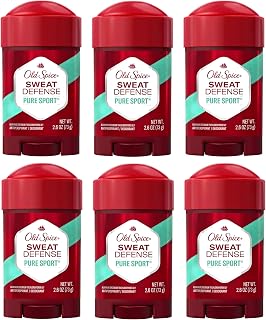 Old Spice Anti-Perspirant 2.6 Ounce Pure Sport+ Soft Solid (Pack of 6)