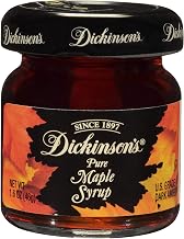 Dickinson Maple Syrup - 72 Miniature Glass Bottles by Poiget – 1.6 oz, Pack of 72