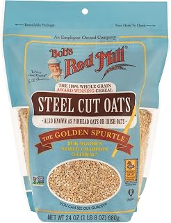 Bob's Red Mill Steel Cut Oats, 24oz (Pack of 1) - Non GMO, Whole Grain, Vegan, Kosher