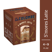 Coffee, S'mores Cold Brew Draft Latte, 9 fl oz Cans, 8 Pack by La Colombe – 36 Fl Oz (Pack of 2), Pack of 2