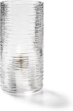 Hollowick 48025C Typhoon Candle Lamp Base, 3-1/8" Dia. x 6-5/8"H, Clear
