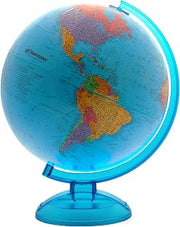 Blue Ocean World Globe By Globemaster, Desktop, English (12"/30 Centimeter Diameter)