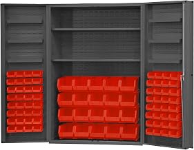 Durham DC48-842S6DS-1795 Bin Cabinet, 72" Overall Height, 48" Overall Width, Total Number of Bins 84