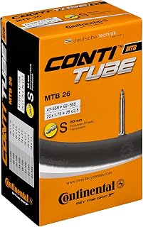 Continental MTB 26 x 1.75-2.5 inch Presta 60 mm Long Valve Inner Tube