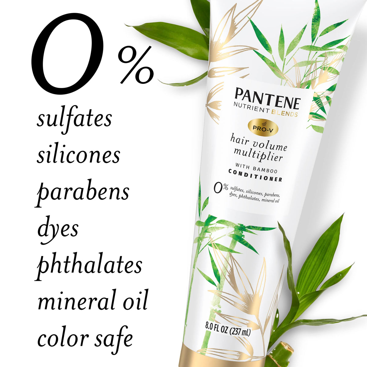 Sulfate Free Conditioner by Pantene – 8 Fl Oz (Pack of 1)