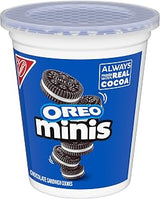 Oreo Minis Chocolate Sandwich Cookies, 3.5 oz Snack Cup