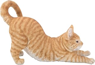 HI-LINE Orange Tabby Cat Stretching