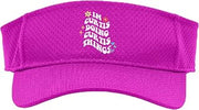 Retro Groovy Im Curtis Doing Curtis Things Funny Mother's Sport Sun Visor