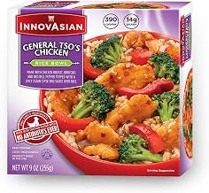 Innovasian Cuisine General Tsos Chicken Bowl, 9 Ounce -- 8 per case.