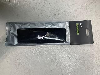 Nike Men's Swoosh Headband Sweat Band One Size Black / White
