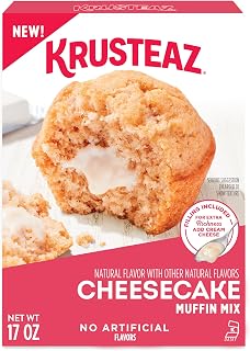 Krusteaz Cheesecake Muffin Mix, 17 OZ (Pack of 1)