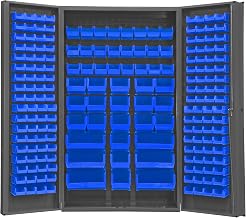 Durham SJC-BDLP-192-5295 Bin Cabinet, 84" Overall Height, 48" Overall Width, Total Number of Bins 192