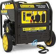 Champion Power Equipment 4250-Watt Wireless Remote Start RV Ready Portable Open Frame Inverter Generator with Quiet Technology