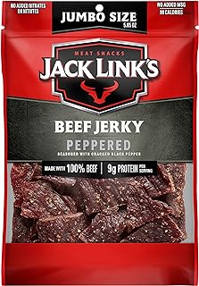 Jack Link's Beef Jerky, Peppered, 5.85oz