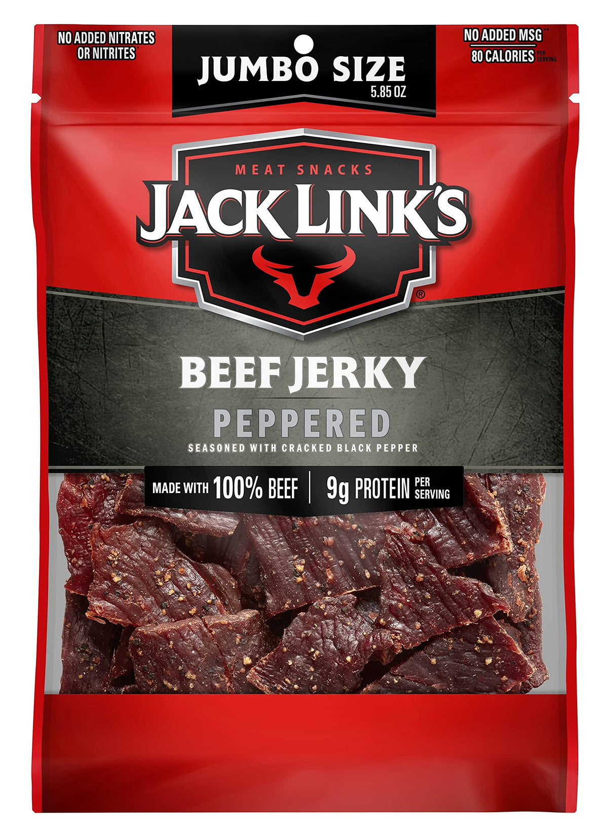 Beef Jerky by Jack Link's – 5.8 Ounce (Pack of 1), Original, Model DR-3081