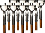 Genuine Joe Dust Mop Snap-on Wood Handle, 60" (Pack of 12)