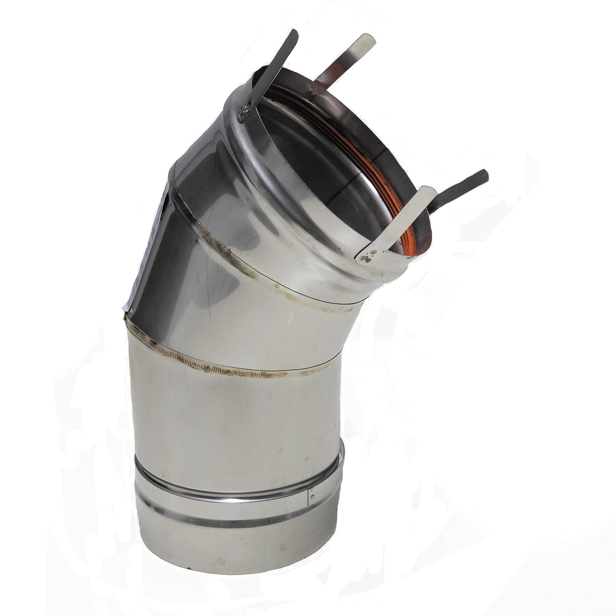 Universal 6" Horizontal Vent Kit - Category III by Mr. Heater – 6 inch fitting, Stainless Steel, Silver, Model F102861